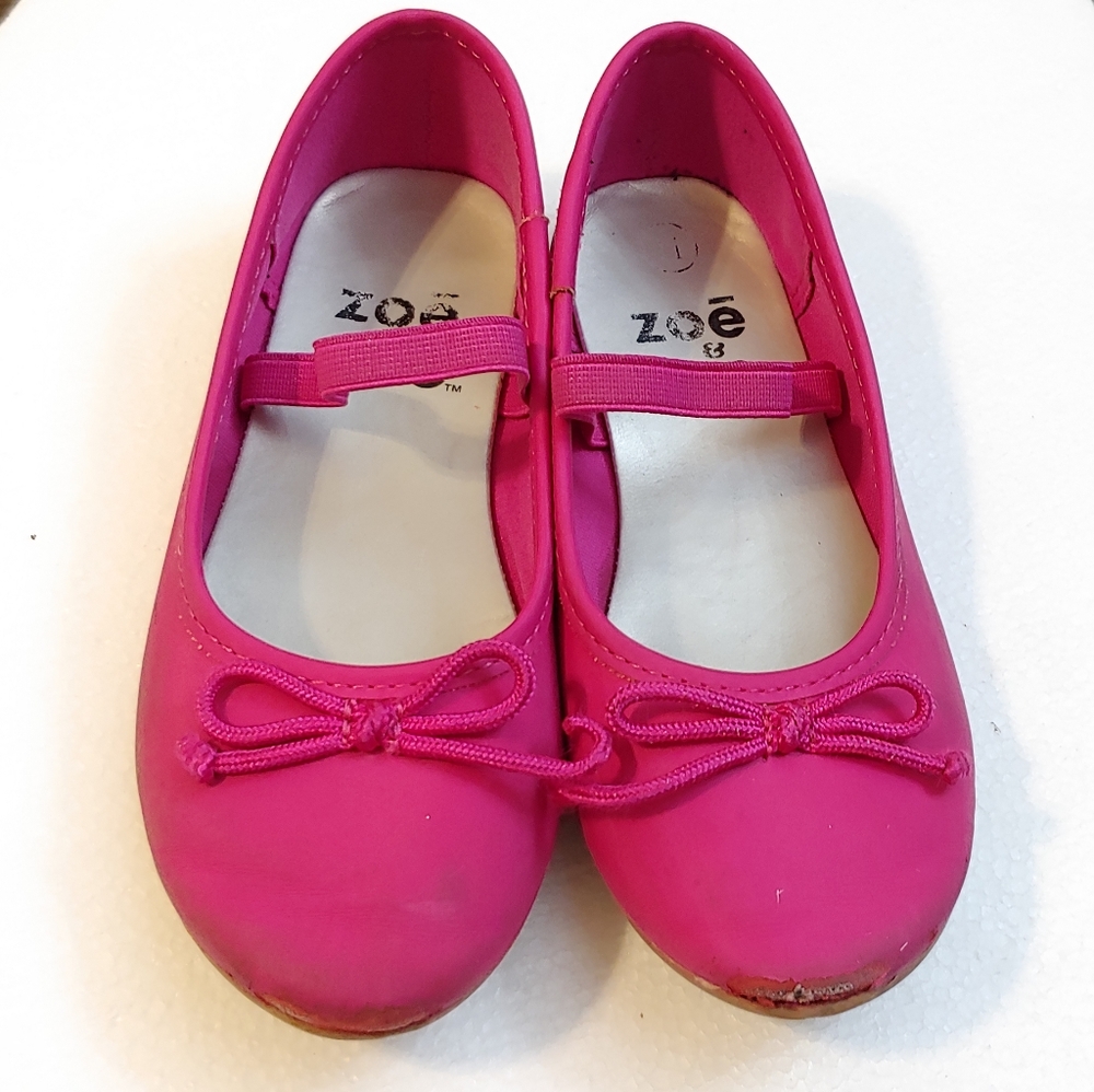 Zoe & Zac Hot Pink ballet flats